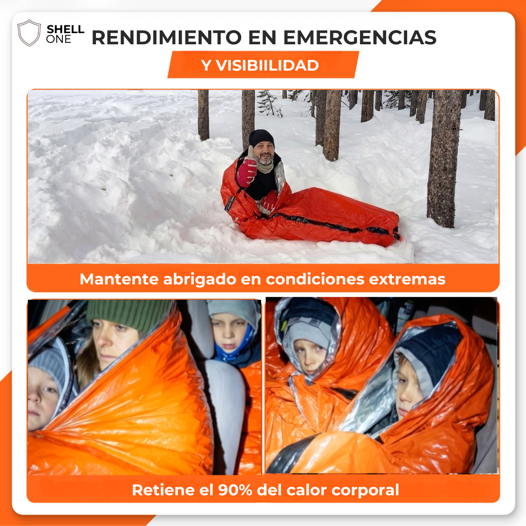 Bolsa de dormir de Emergencia