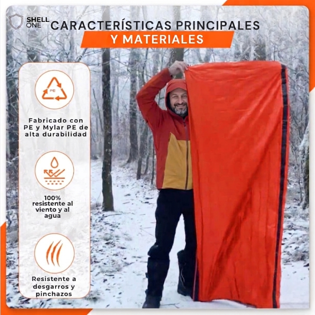 Bolsa de dormir de Emergencia