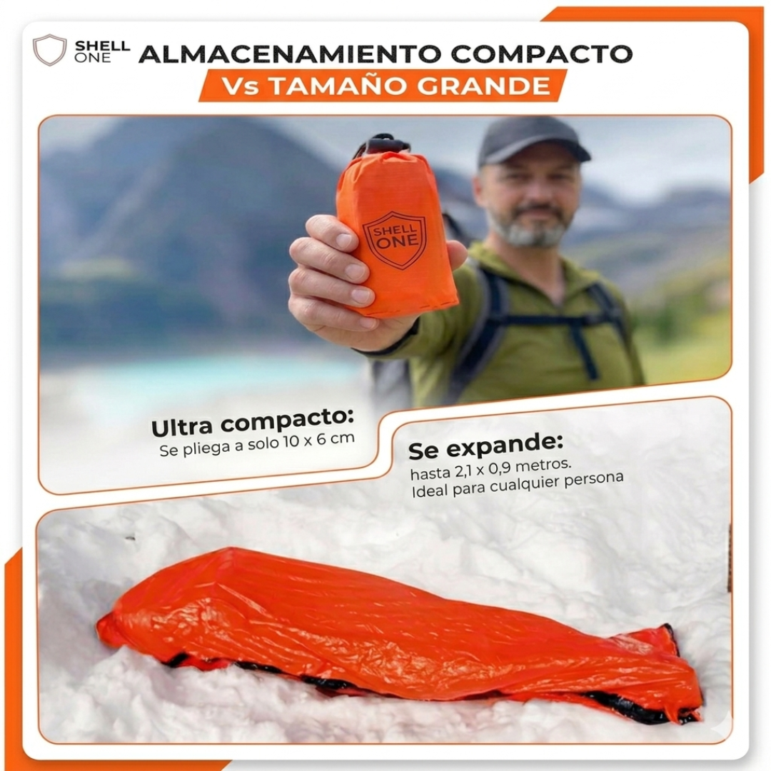 Bolsa de dormir de Emergencia