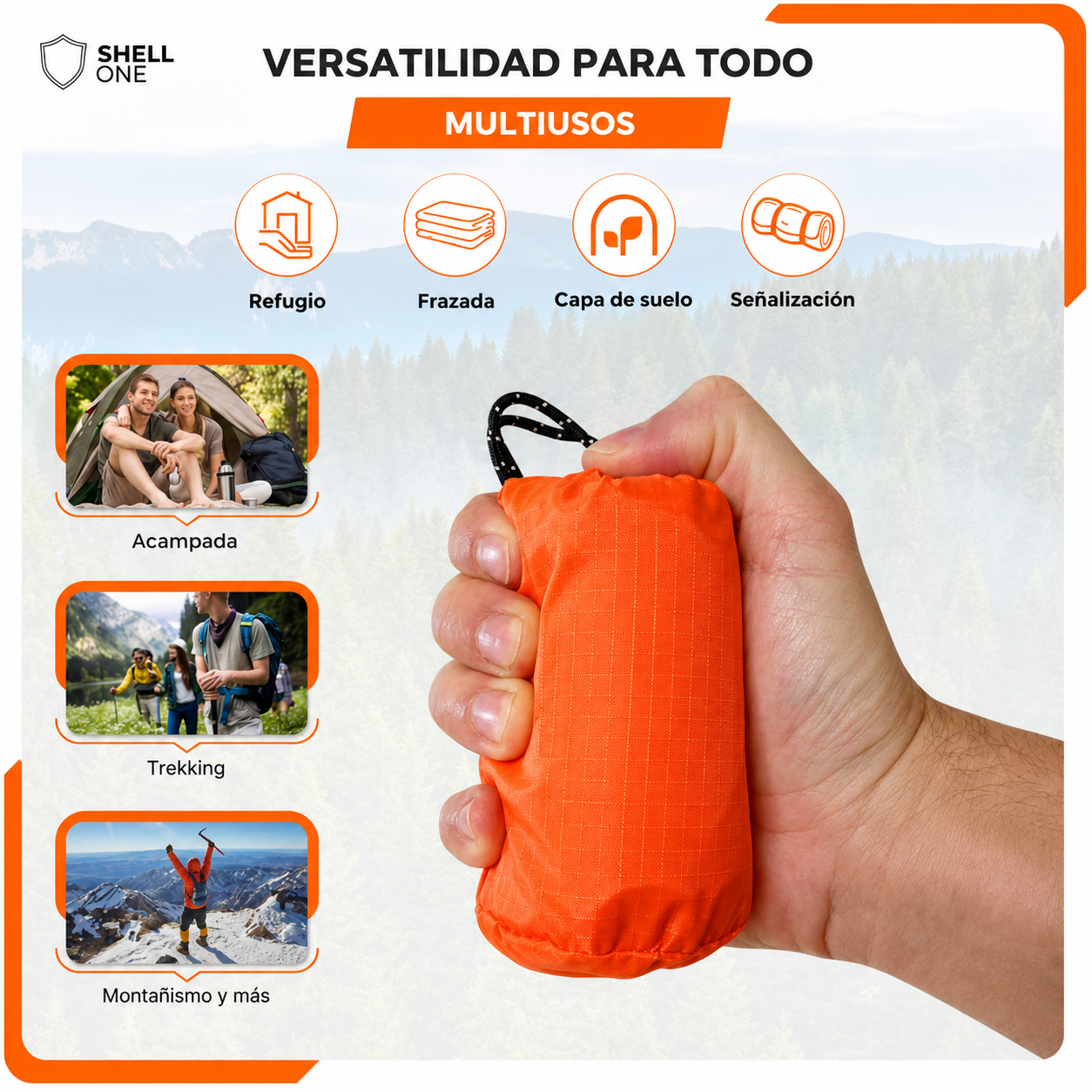 Bolsa de dormir de Emergencia